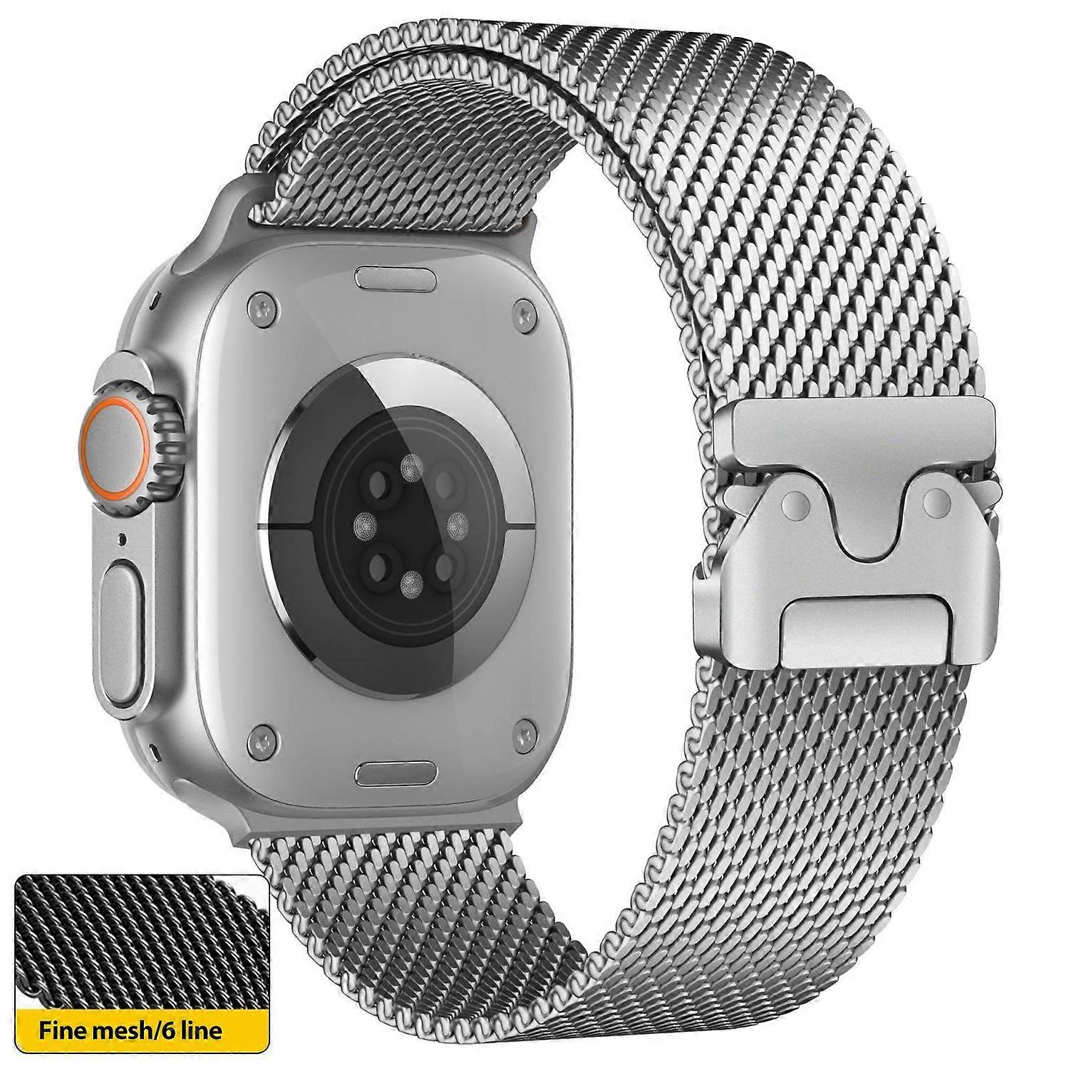 Metal Watch Strap Fine Mesh