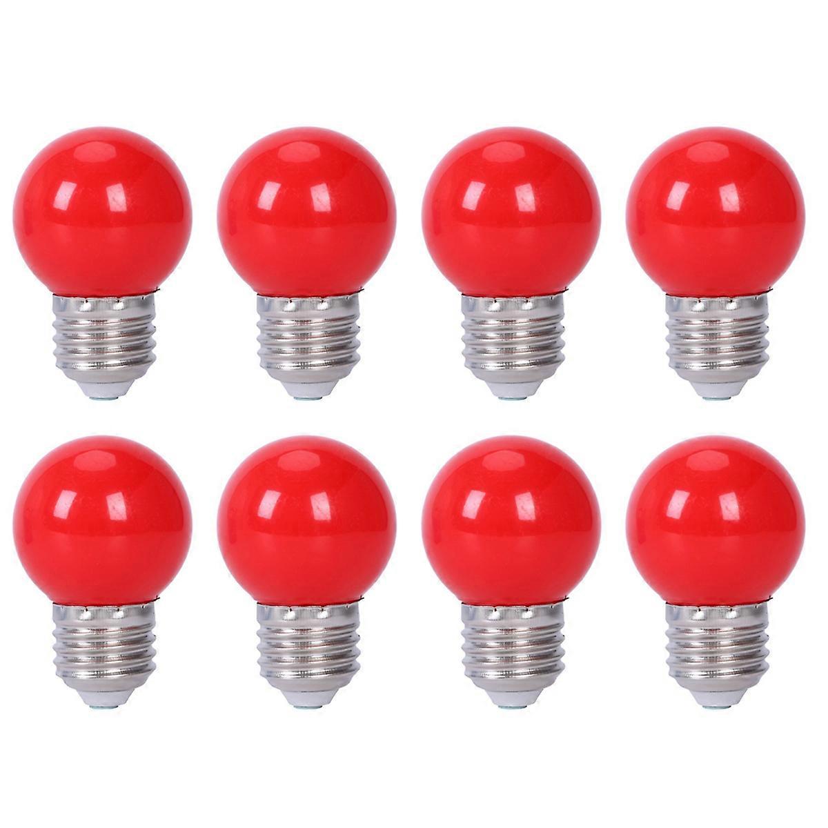 E27 3W 6 SMD LED Energy Saving Globe Bulb Light Lamp, Red