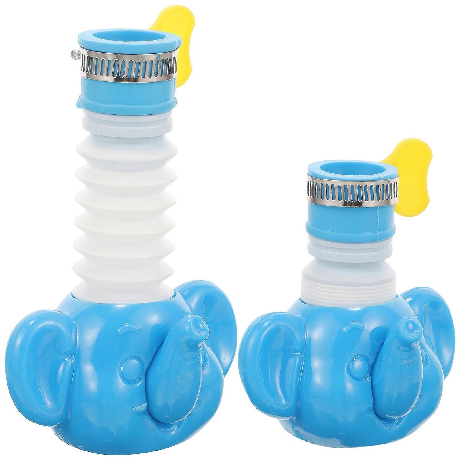 Water-saving Tap Extender Plastic Material Anti-splash Nozzle For Kitchen And Bathroom 2Pcs