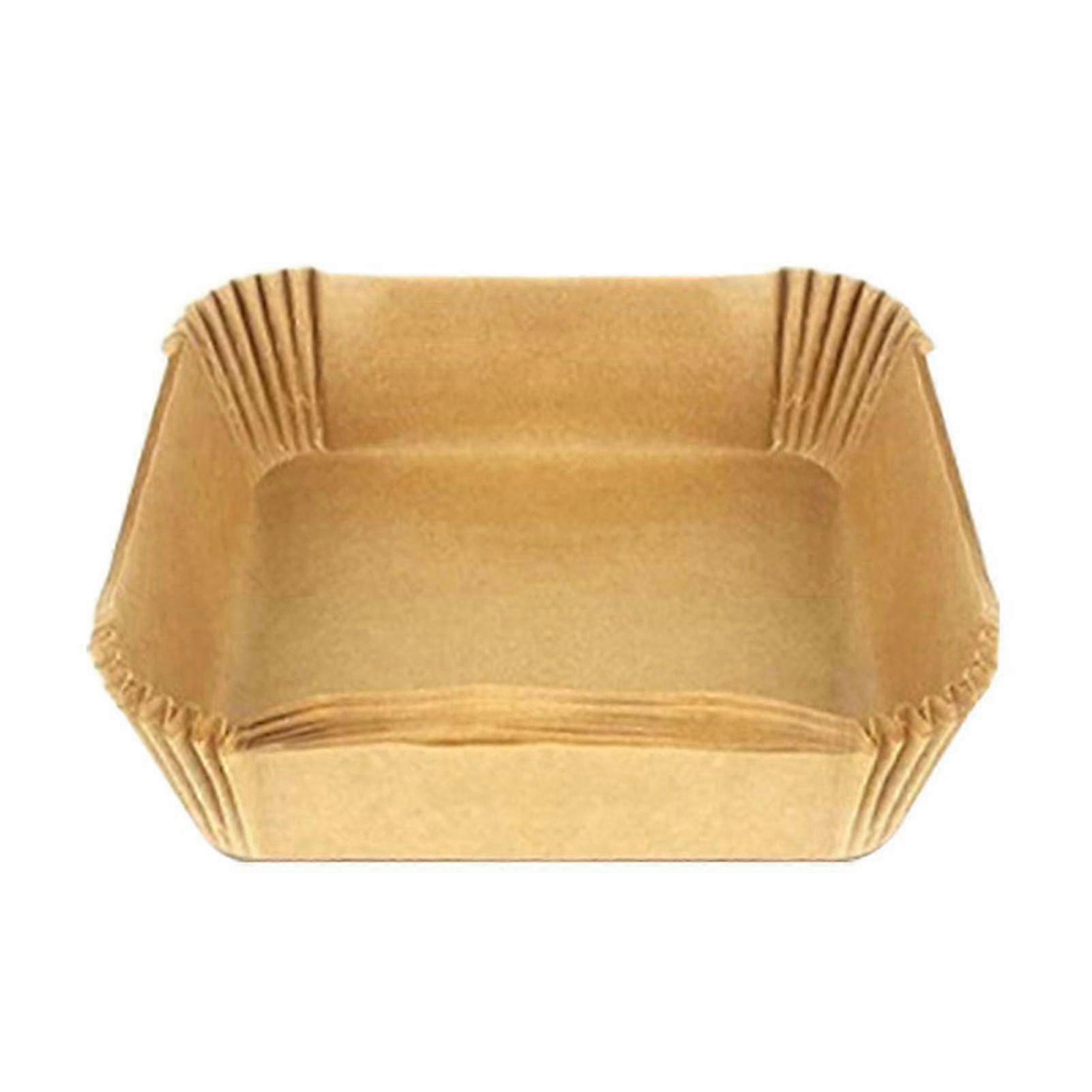 Square Shape Air Fryer Grease Absorbing Paper with 220 High Temperature Resistance for Suitable Brands