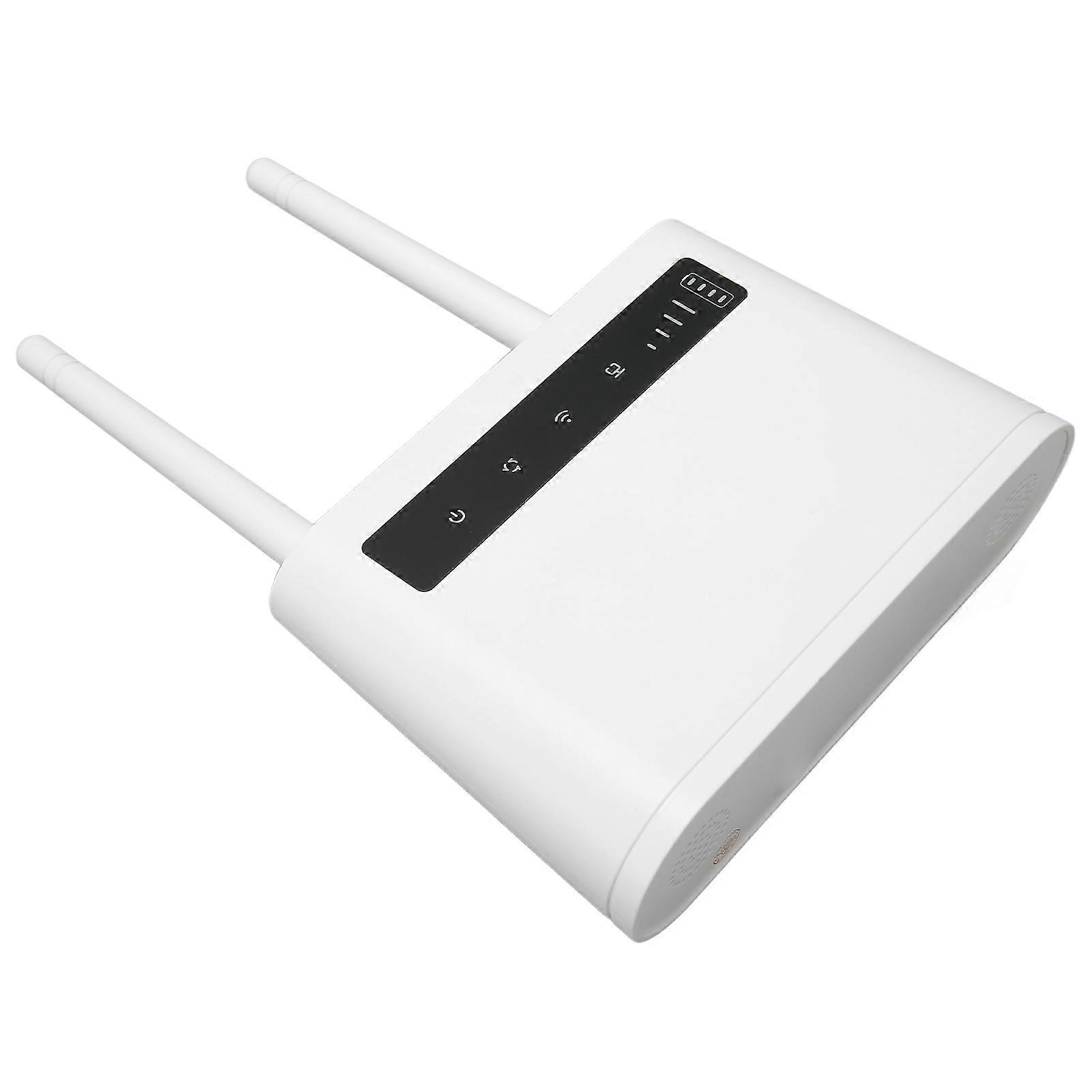 4G WiFi Router 300Mbps High Speed 4000mAh Standard SIM Card Slot Wireless LTE Router for Office Family