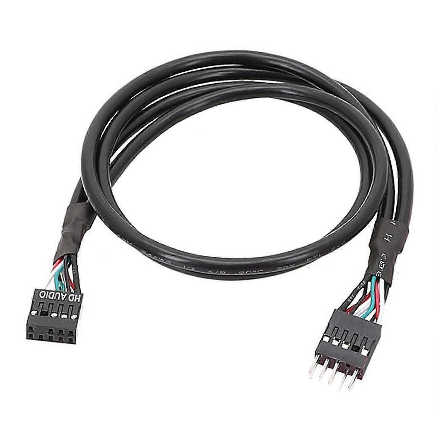 Durable USB 9Pin Male to Female Extension Cable Stable and Reliable Data Transfer 26AWG Shielded Wir