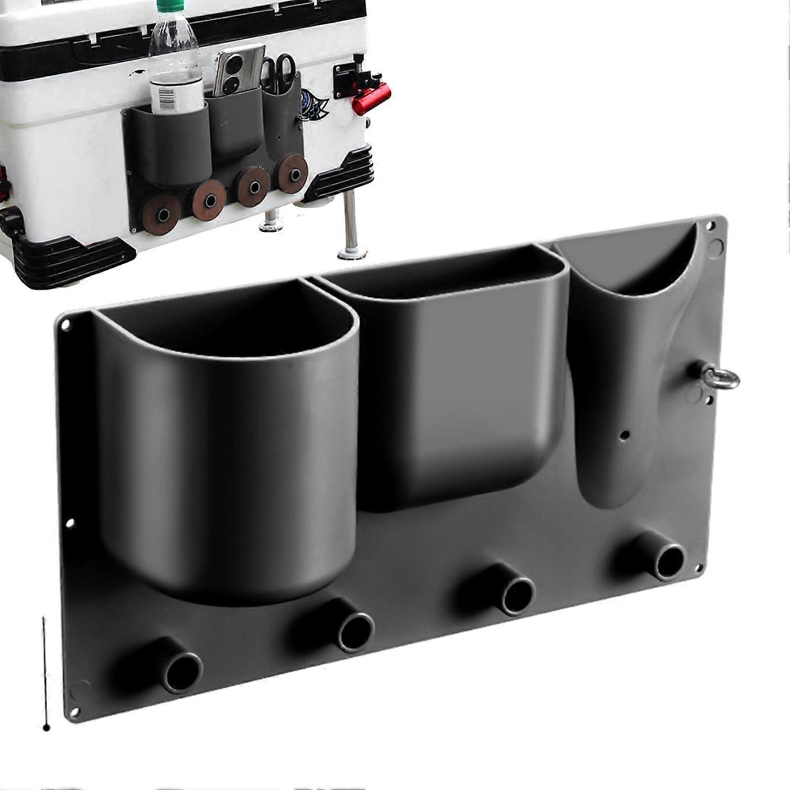 Waterproof Compact Storage Box for Fishing Gear, Tools, Camping Cups, Pliers, and Smartphone Outdoor Use
