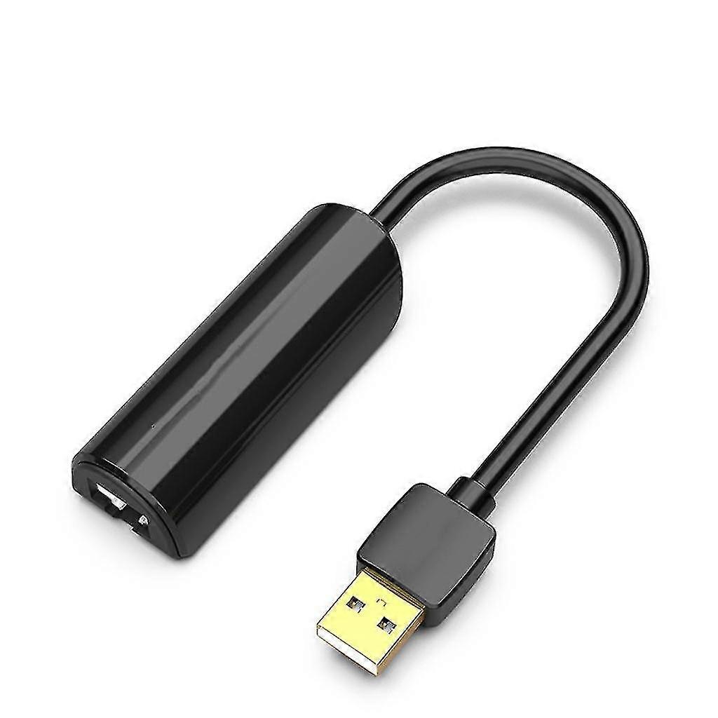 USB to Ethernet Adapter with RTL8153 Chip, No Delay, Compatible with External RJ45