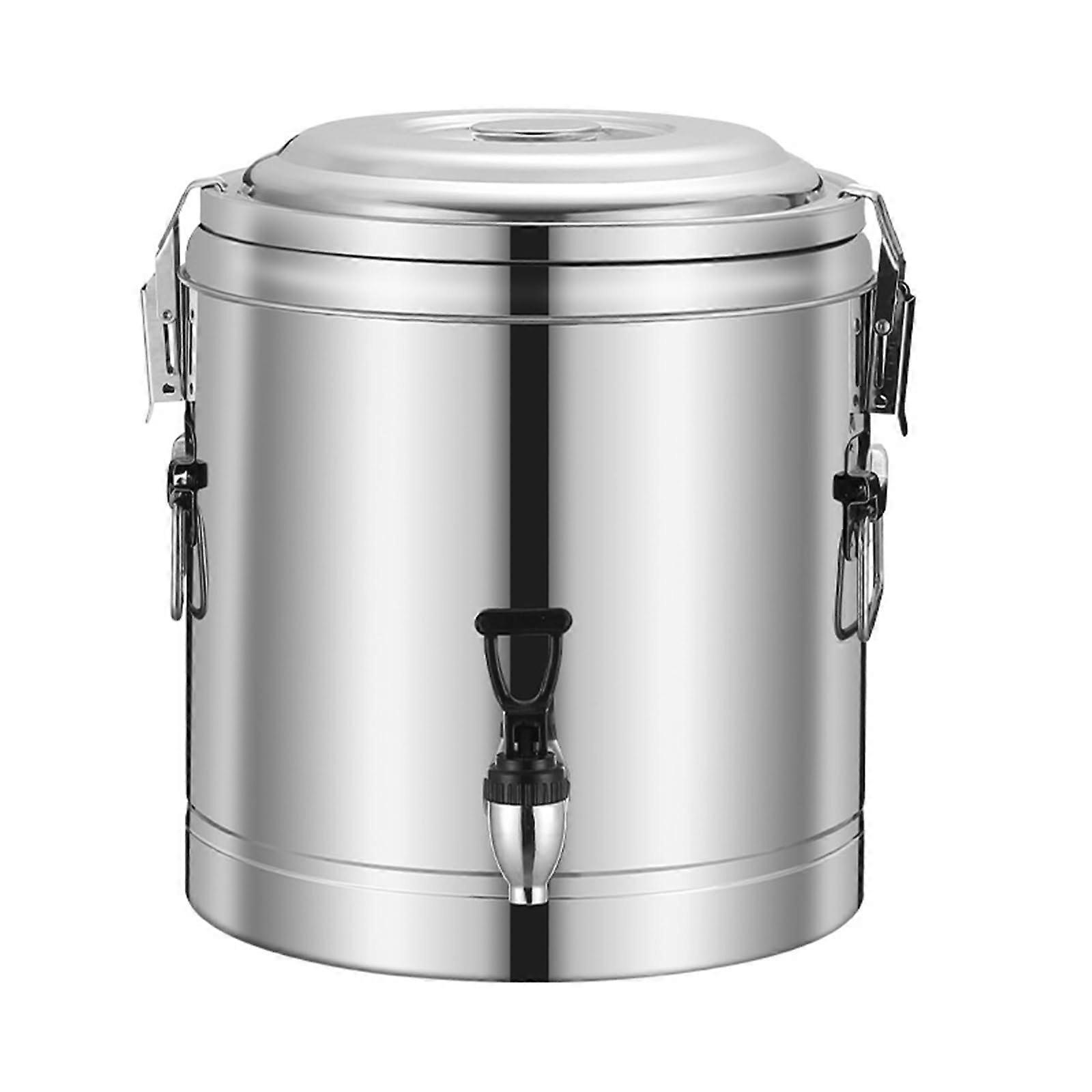 Hot Water Dispenser with Tap, 10L Insulated Coffee Urn for Commercial Use, Thermal Carafe and Tea Bucket