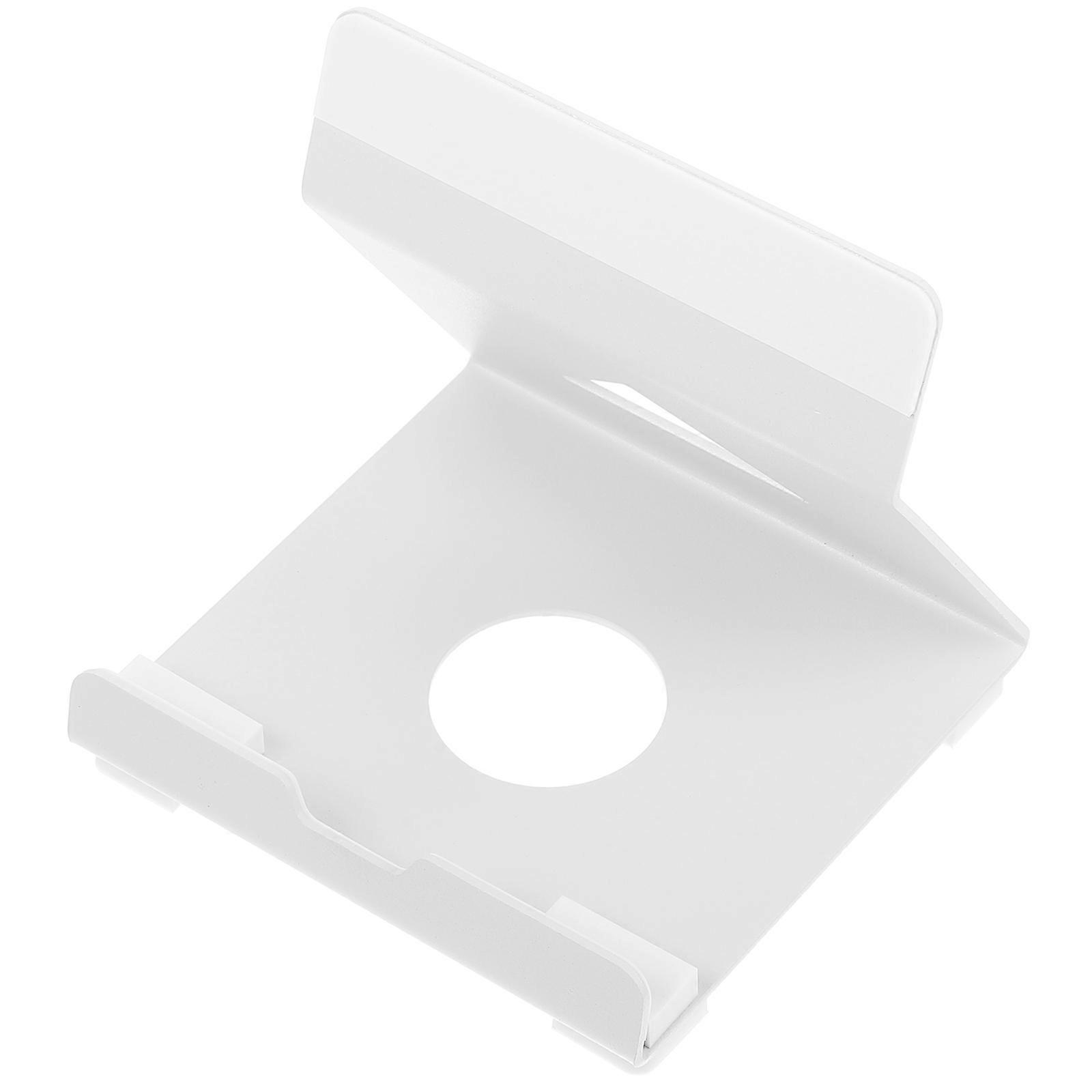 Desktop Game Console Base Multi-Functional Design White 9.00X8.80X8.60CM Console Stand 1Pcs
