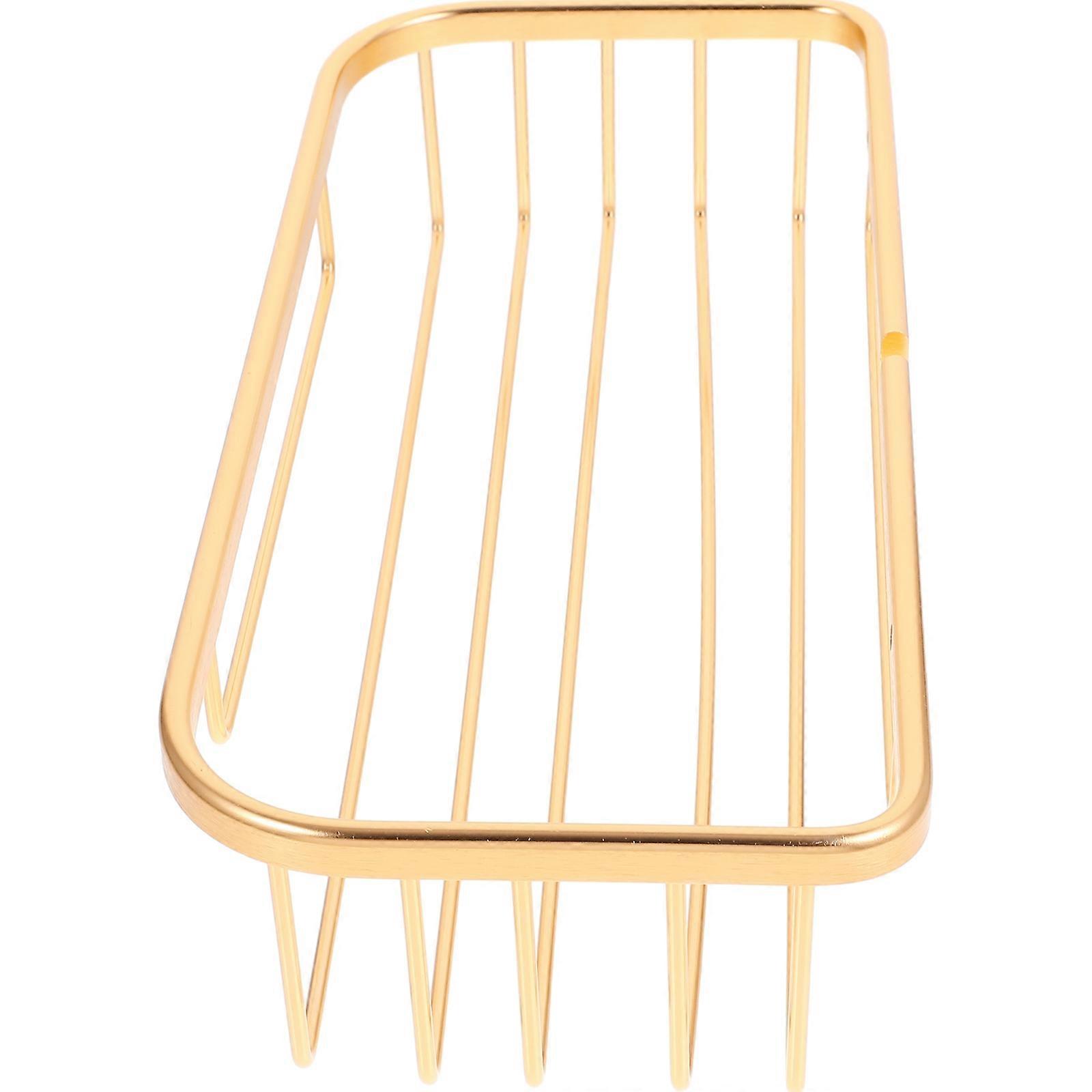 Kitchen Paper Towel Holder Golden Non-Perforated Prevent Paper Towels from Falling Off 1Pcs