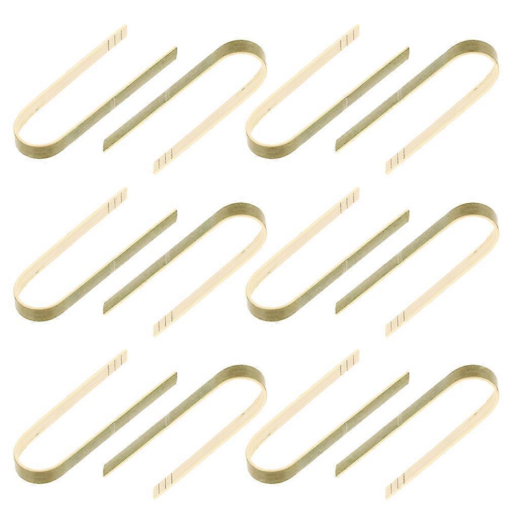 20pcs Multi Purpose Bamboo Food Clips Clamps Bread Clips Assorted Color