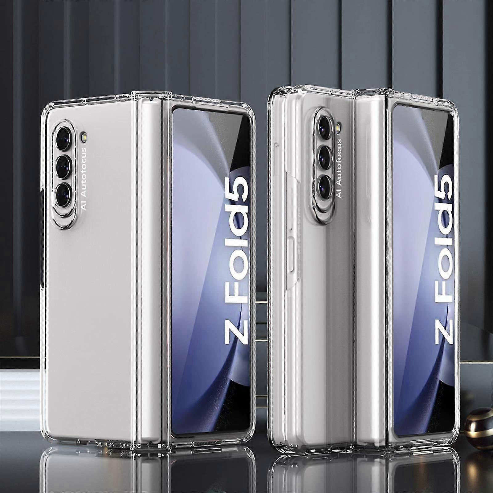 for Samsung Z Fold 5 Case with Hinge Protection & Screen Protector, Matte Hard pc Shockproof Full Body Protection Cover Galaxy Z Fold 5