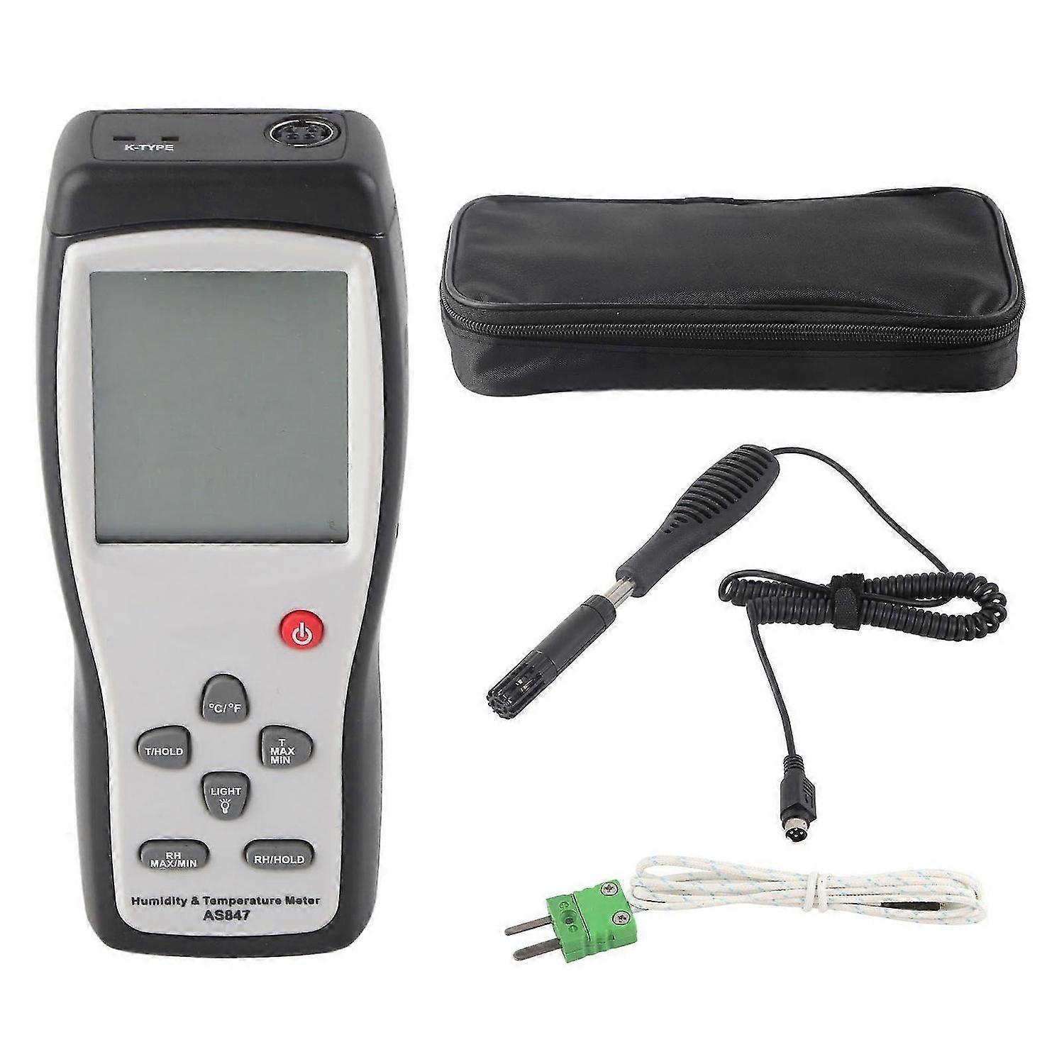 SMART SENSOR AS847 Digital Thermometer Hygrometer Humidity Temperature Meter Gauge Sensor