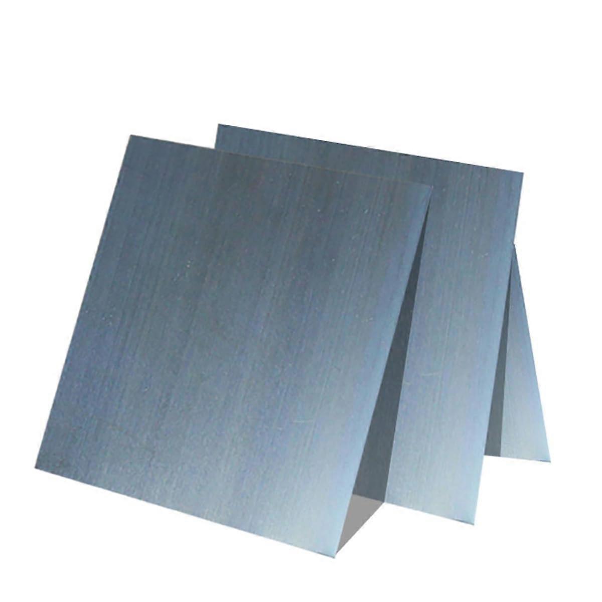 Tôle d’acier à ressort au manganèse, 5 pièces, tôle carrée d’acier 65Mn (4x100x100mm)