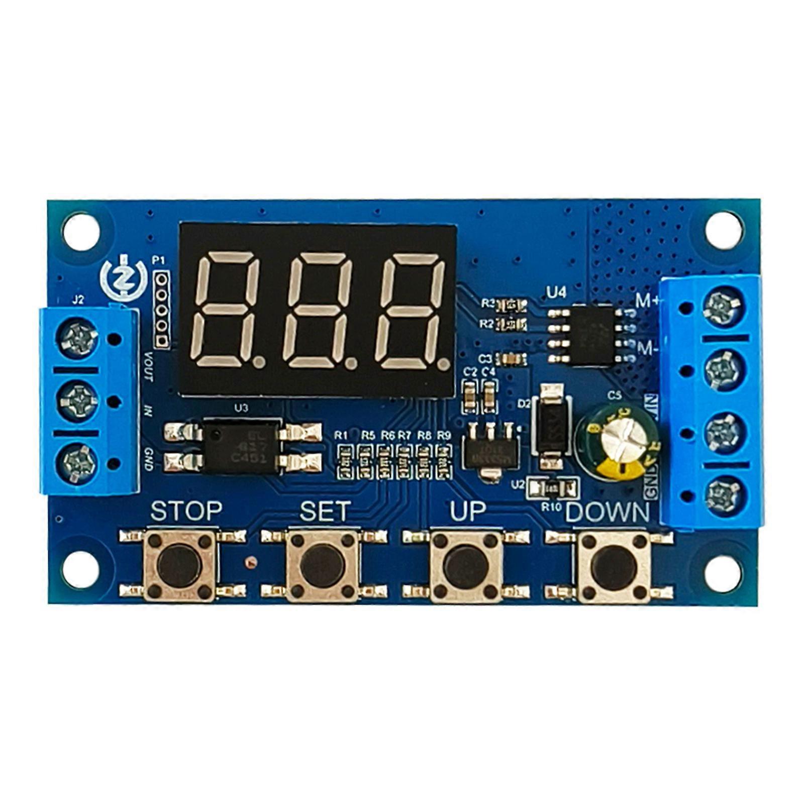 50W Forward and Reverse Motor Controller 3.3-15V Automatic Cycle Timing Delay Module Highly power Motor Controller