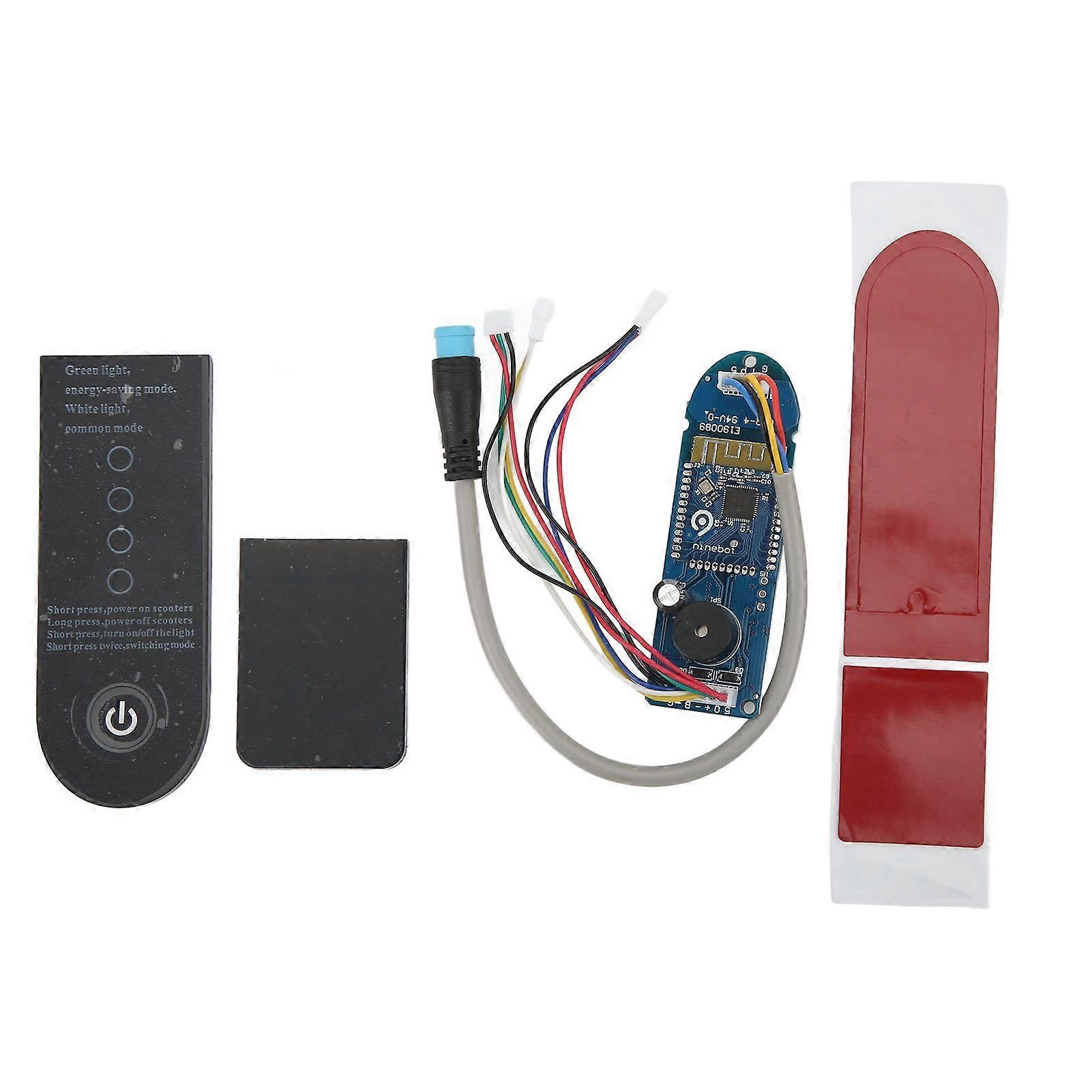 Electric Scooter Bluetooth Circuit Board Waterproof Plug Wear Resistant Replacement Original Dashboard for Xiaomi M365 YMQX)