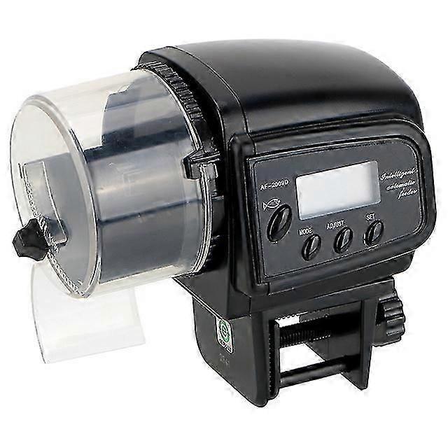 2025 Latest Model Automatic Feeder Aquarium LCD Display With Timer Feeding