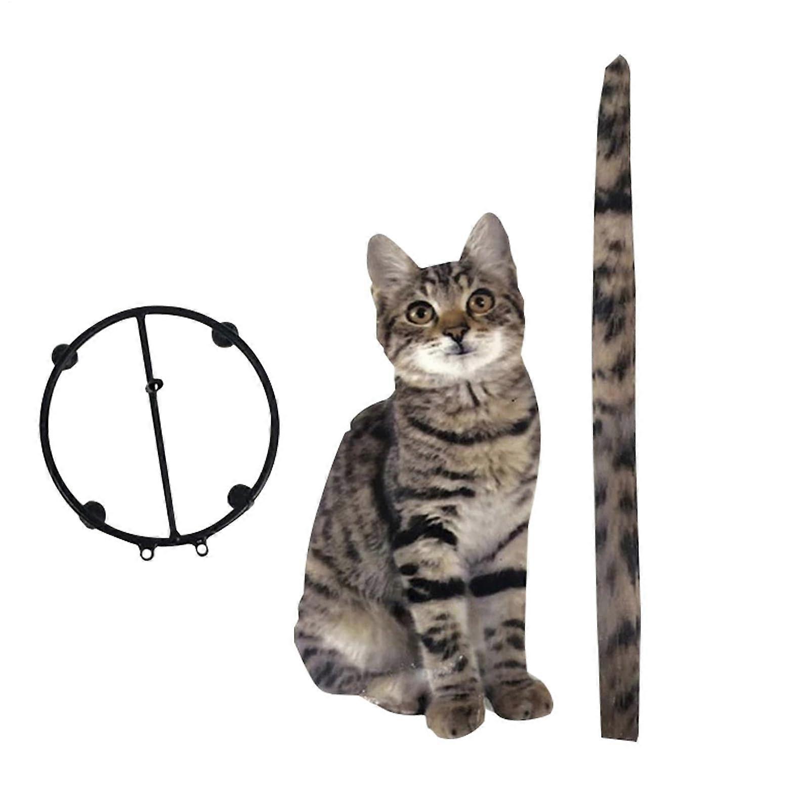 Toilet paper holder in cat shape, vertical design, spacesaving organizer for hotel, spa center, home