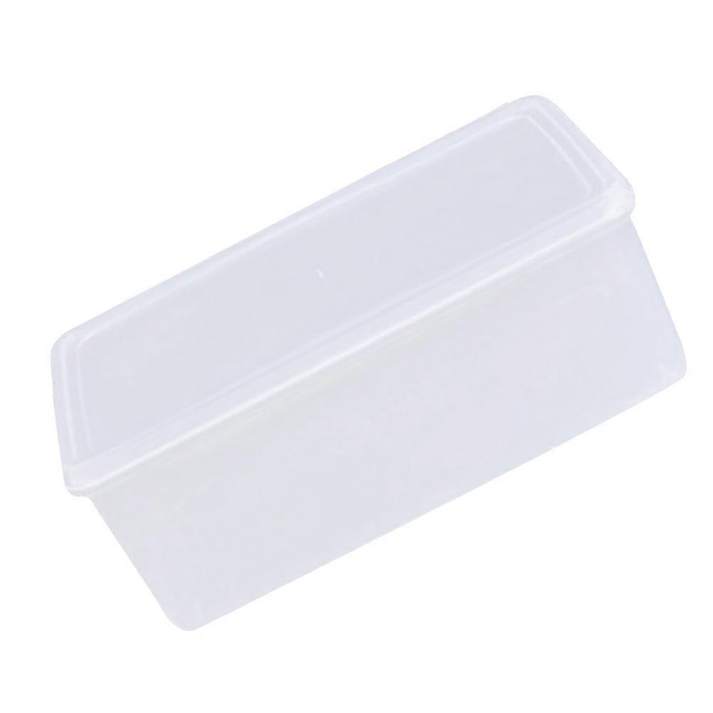 Airtight Storage Crisper Home Dry Storage 3.3L Layer Design Transparent 1Set
