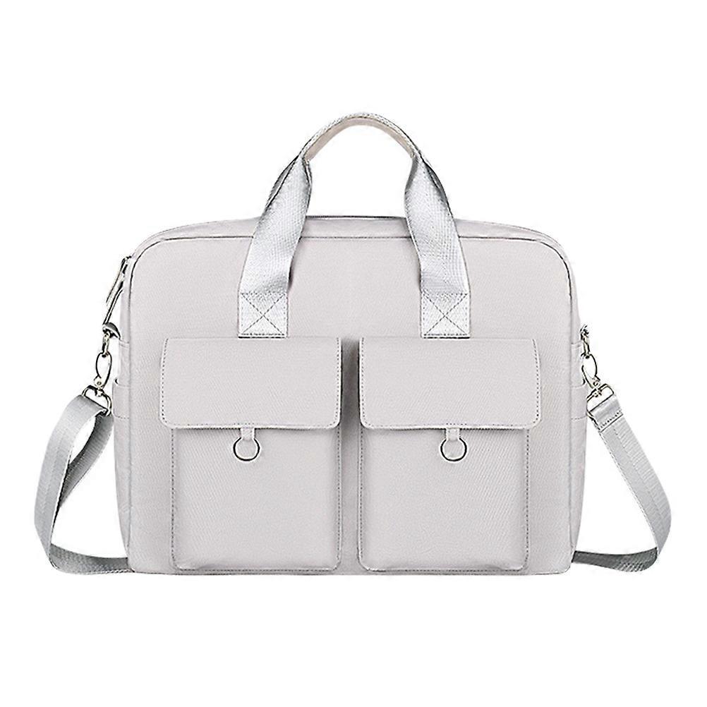 Laptop Shoulder Bag Rectangular Design for School Study Polyester Material 1Pack