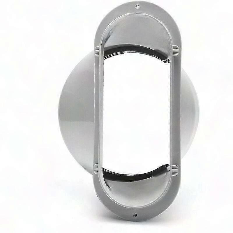 150 مم شقة الفم المحمولة AC نافذة كيت شريحة لوحة العادم خرطوم موصل