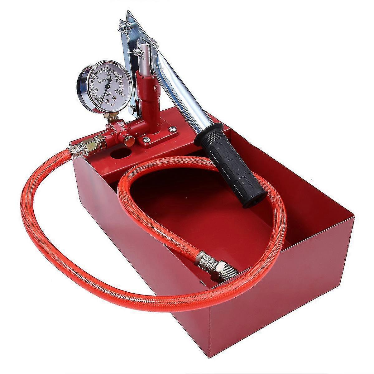 25kg Copper Water Pressure Test Hand Pump Tool - Hydraulic Pipe Testing Tool with Random Color Options for Accurate Pressure Testing