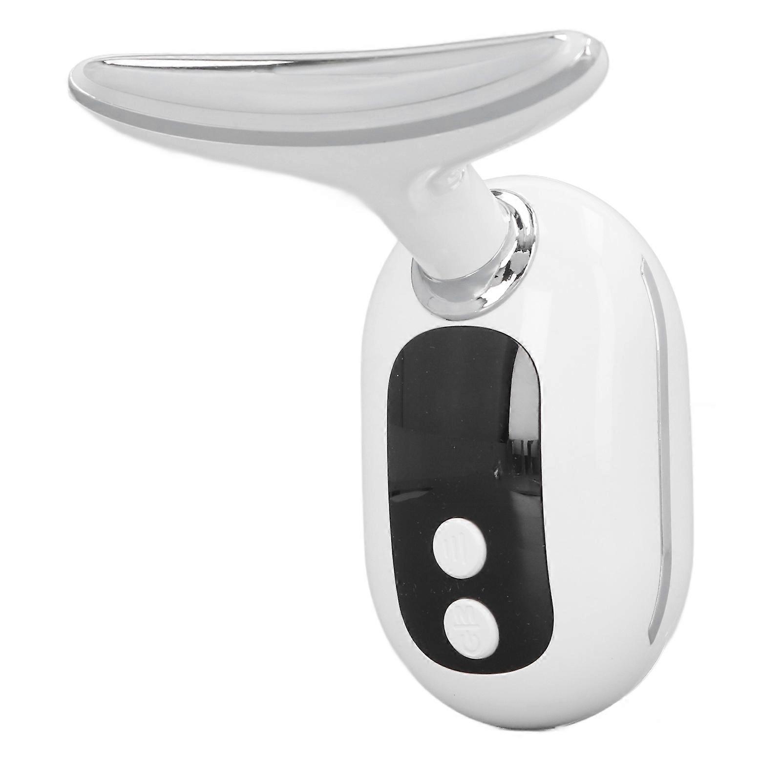 Neck Face Beauty Device Anti Aging Wrinkle Removal 4 Modes 3 Levels Rechargeable Vibration Face Neck Lifting Massager