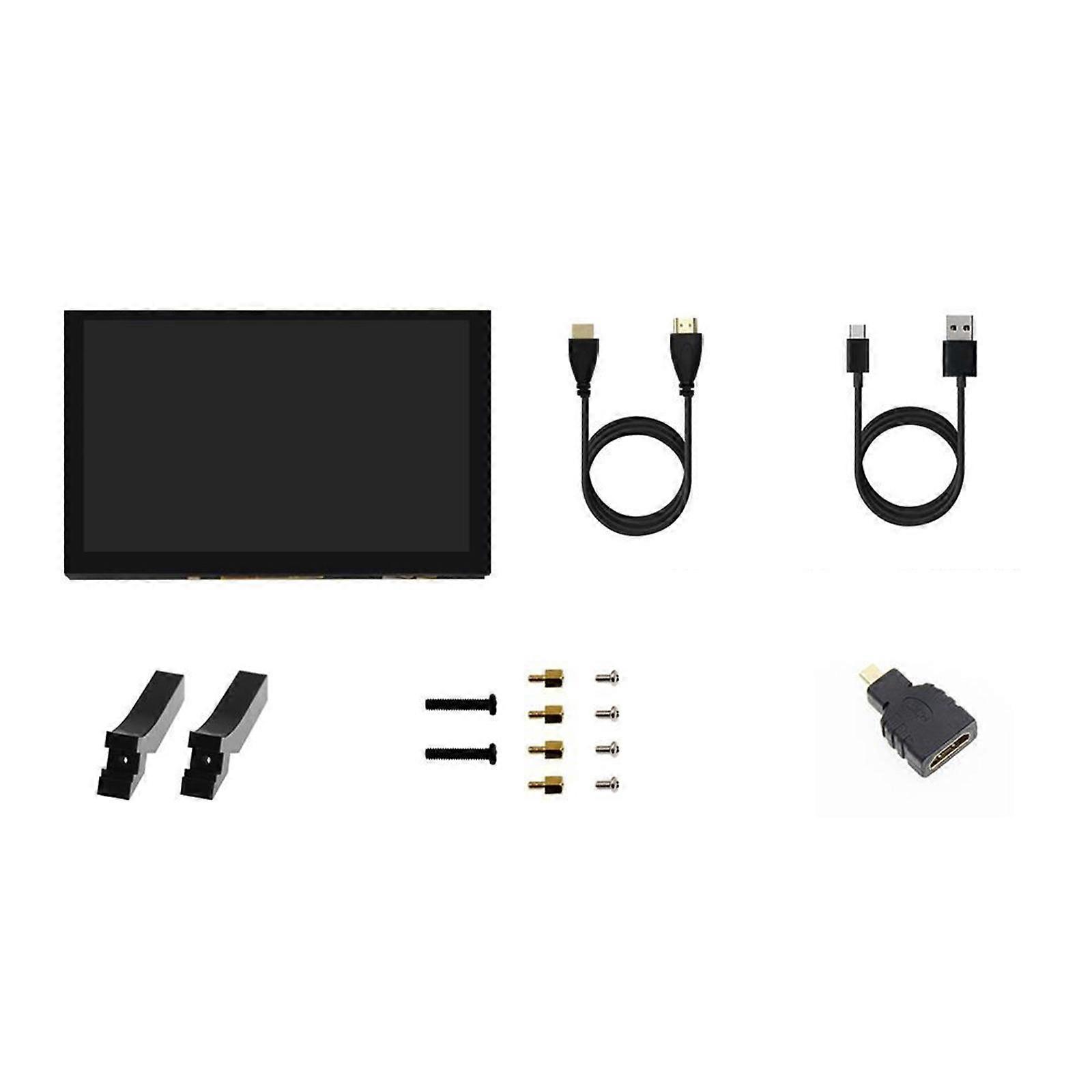 5inch Capacitive Touchable LCD Display 1024x600 Touchable Screen Display Monitor Panel For 5 3B+ 4B Developmen Board Multicolor