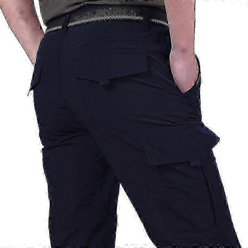 Men's Lightweight Slim Waterproof Quick-Dry Breathable Cargo Pants