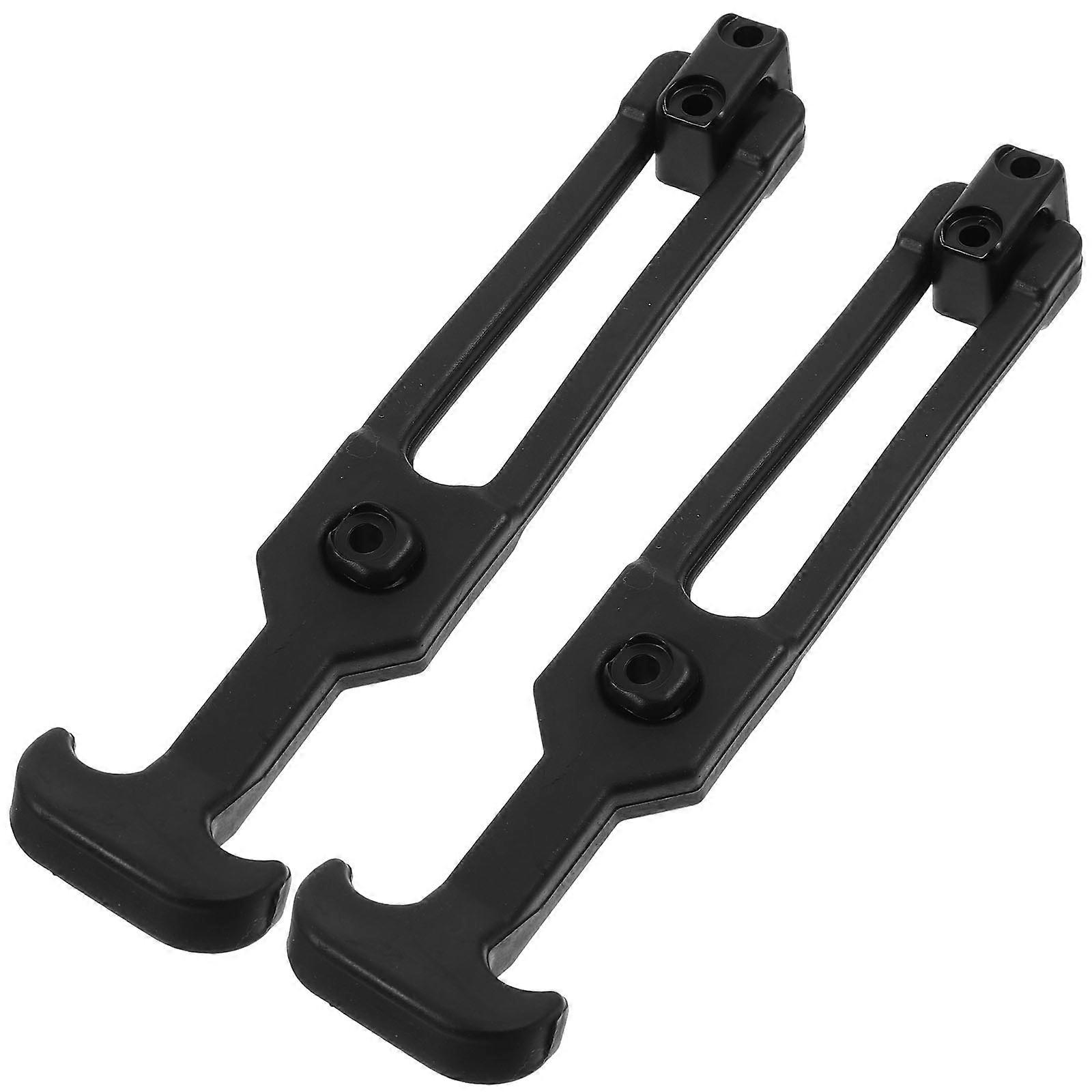 Tool Box Handles Latch Rubber T-Handle for Agricultural Machinery Indoor Use 19.80X4.40X2.50cm 2Pcs