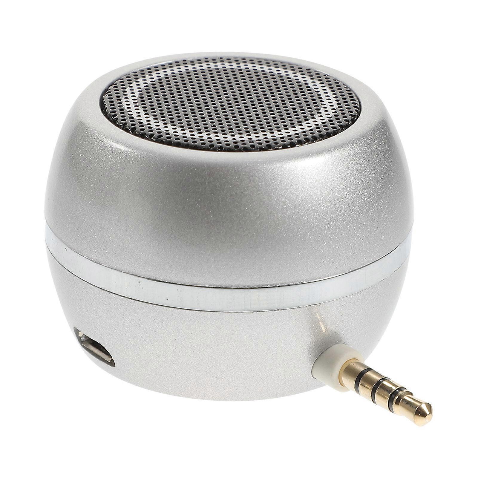 Tiny Size Mini Speakers Wired Speaker For Pc Home Entertainment High-Strength Shell 3.5mm AUX Input 1Set