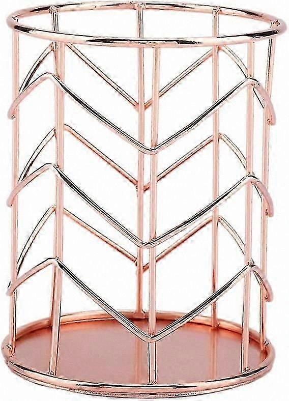 Metal Round Pencil Holders for Desk Organization