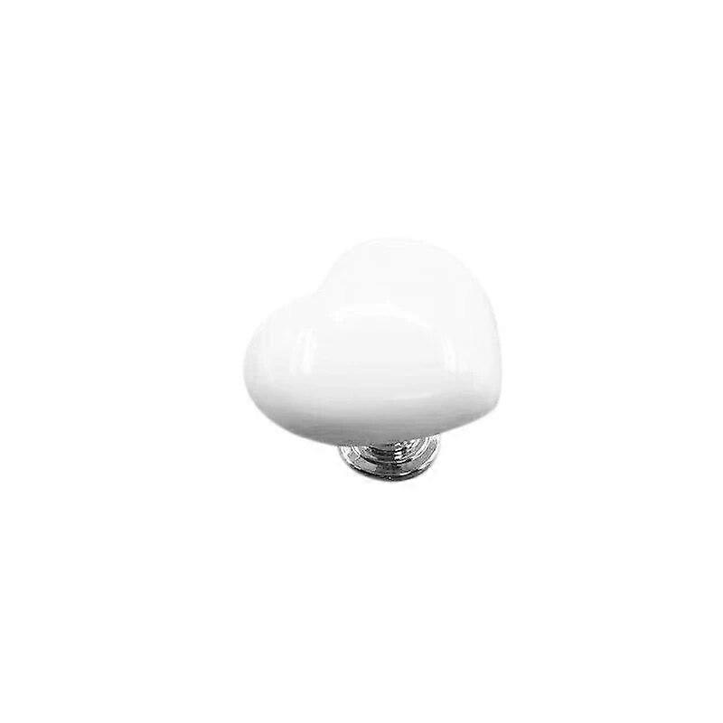 Handle Toilet Press Button Heart Shaped Press Tank Push Switch Toilet Bathing Room Decor Water Press Flush Button Home Tools
