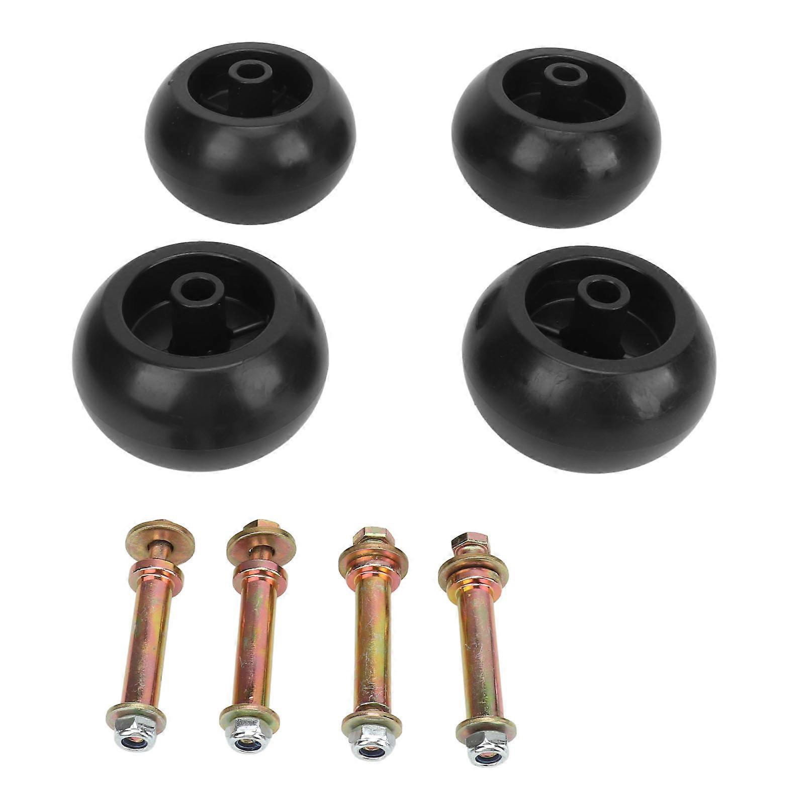 4pcs Mower Deck Wheels Kit 103 3168 Puncture Proof Anti Scalp Deck Wheels Replacement For Exmark Explorer