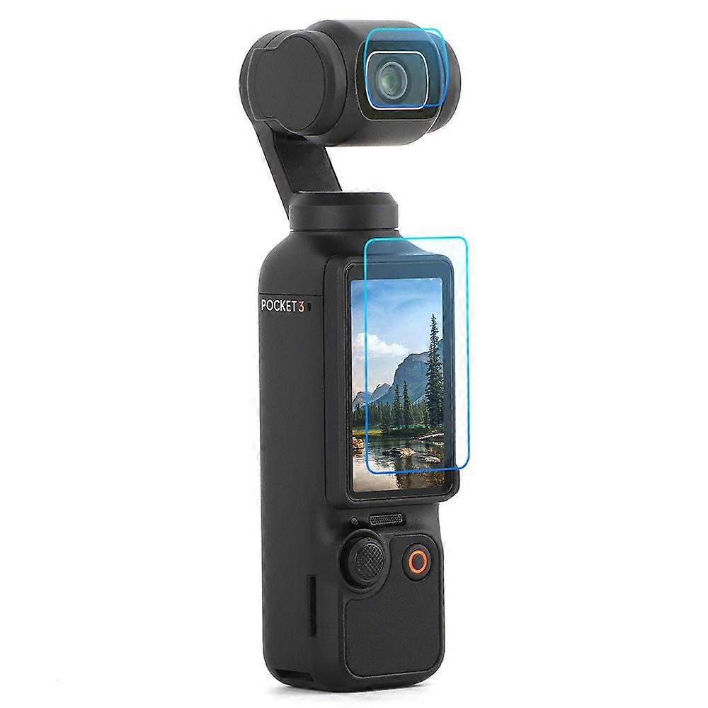 SUNNYLIFE OP3-BHM716 Screen + Lens Tempered Glass HD Film Compatible For DJI Osmo Pocket 3 Handheld Camera