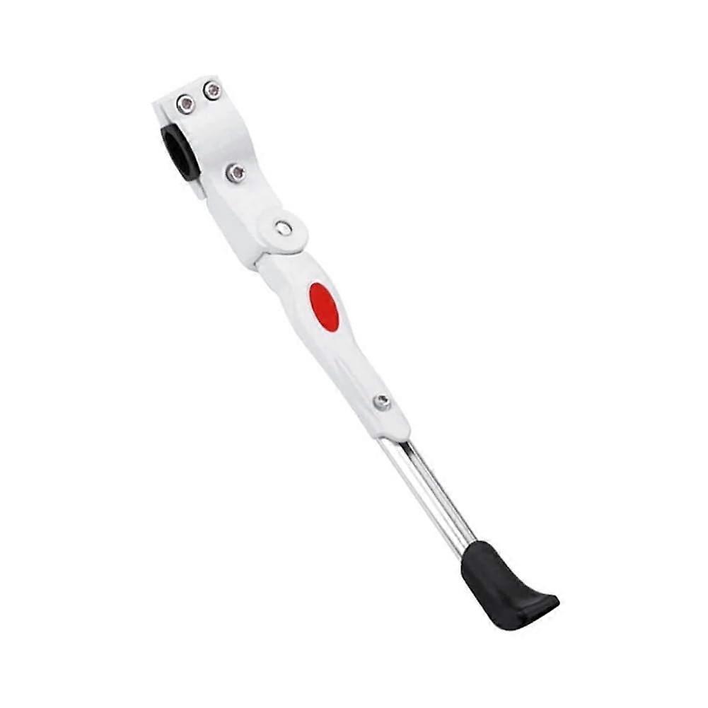 Side stand, parking support stand, adjustable bicycle stand, road bike side kickstand, for snow, for folding bike, white B