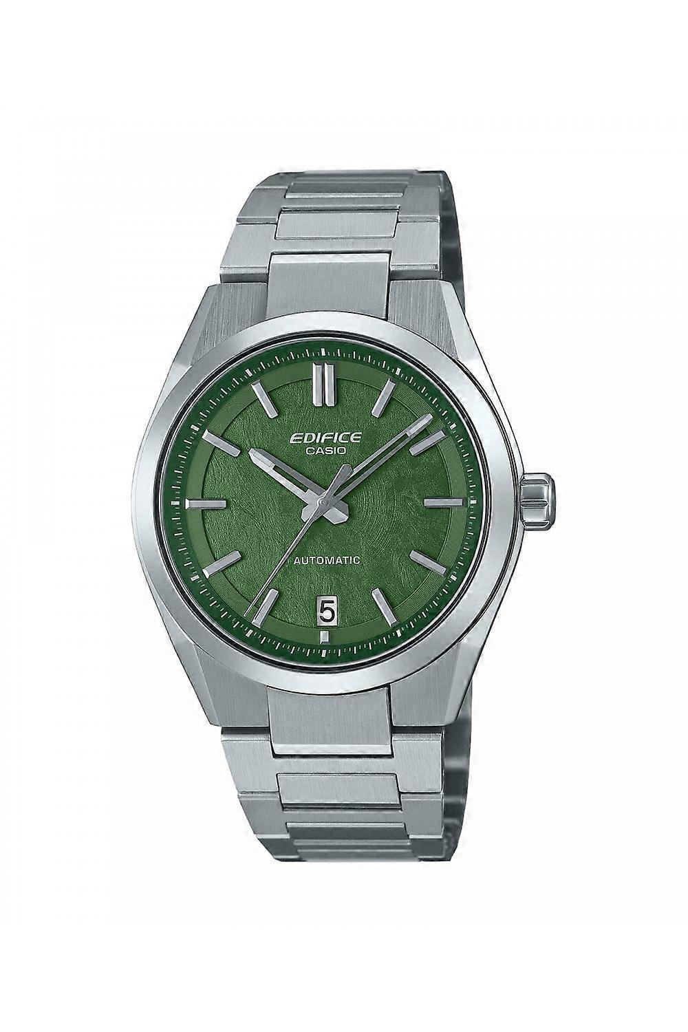 Men's Casio Edifice Green Electroforming Dial Automatic Watch EFK-100D-3AER