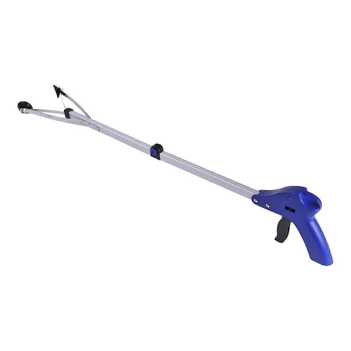 Reacher with suction cups, foldable