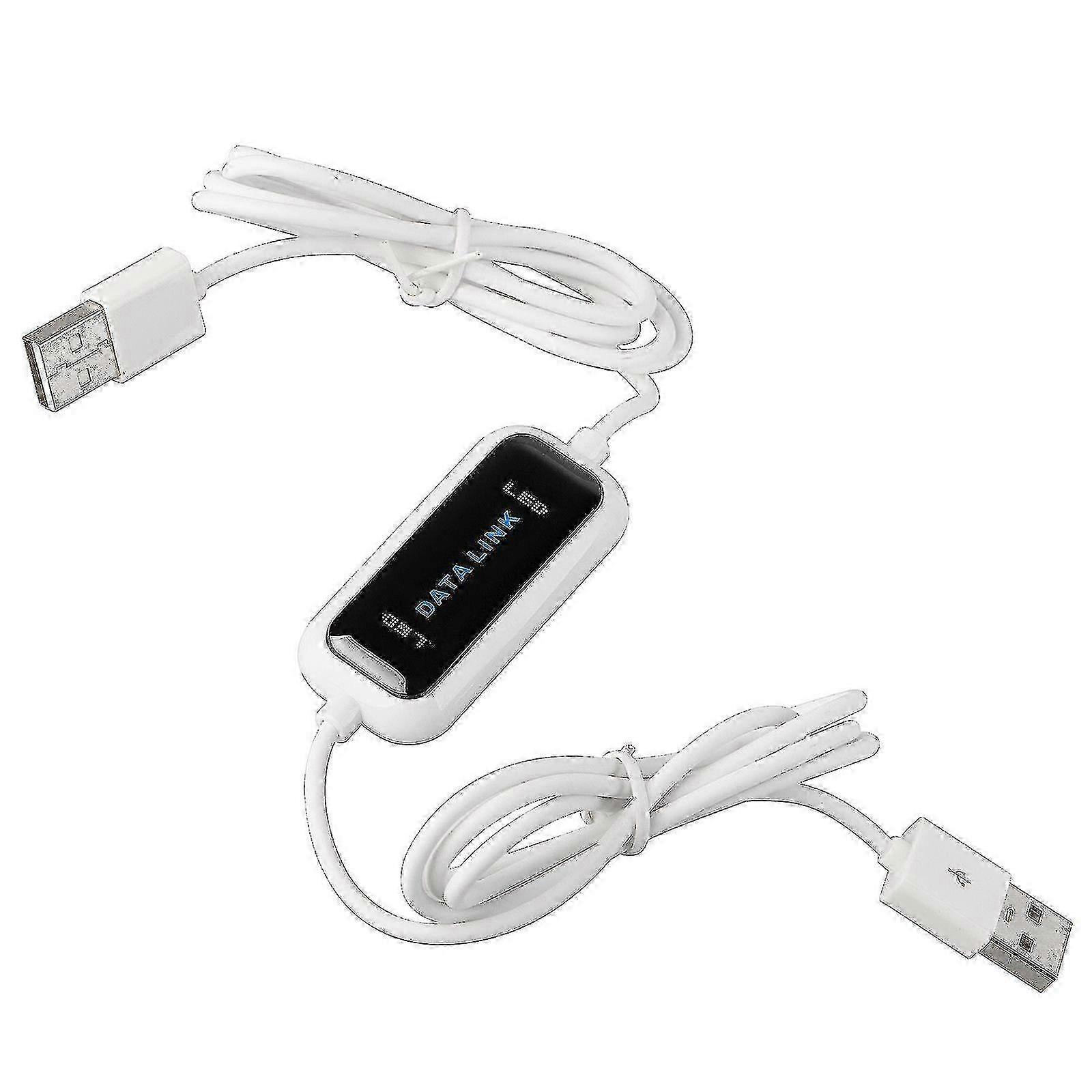 Direct personal computer To Two Computer File Transfer Sync Data Link Usb Cable Easy Copy Fh