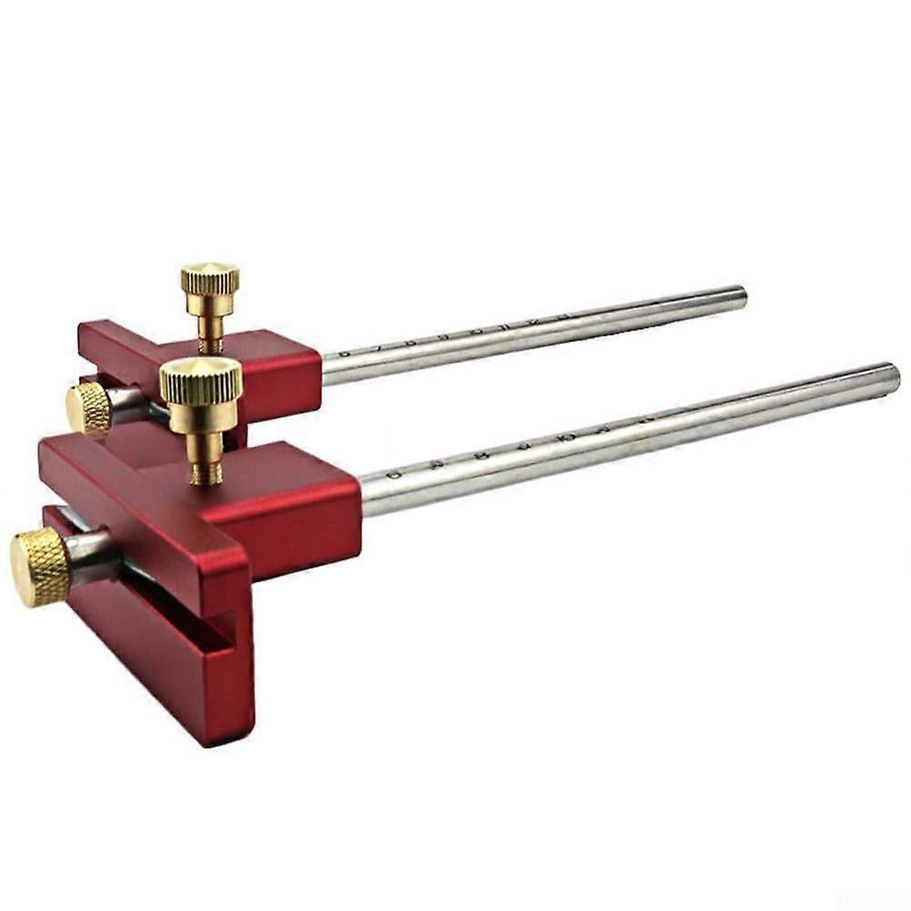 Double-Headed Scribing Needle For Woodworking, Stainless Steel Marking Tool With Etched Scale For Pro DIY Layout