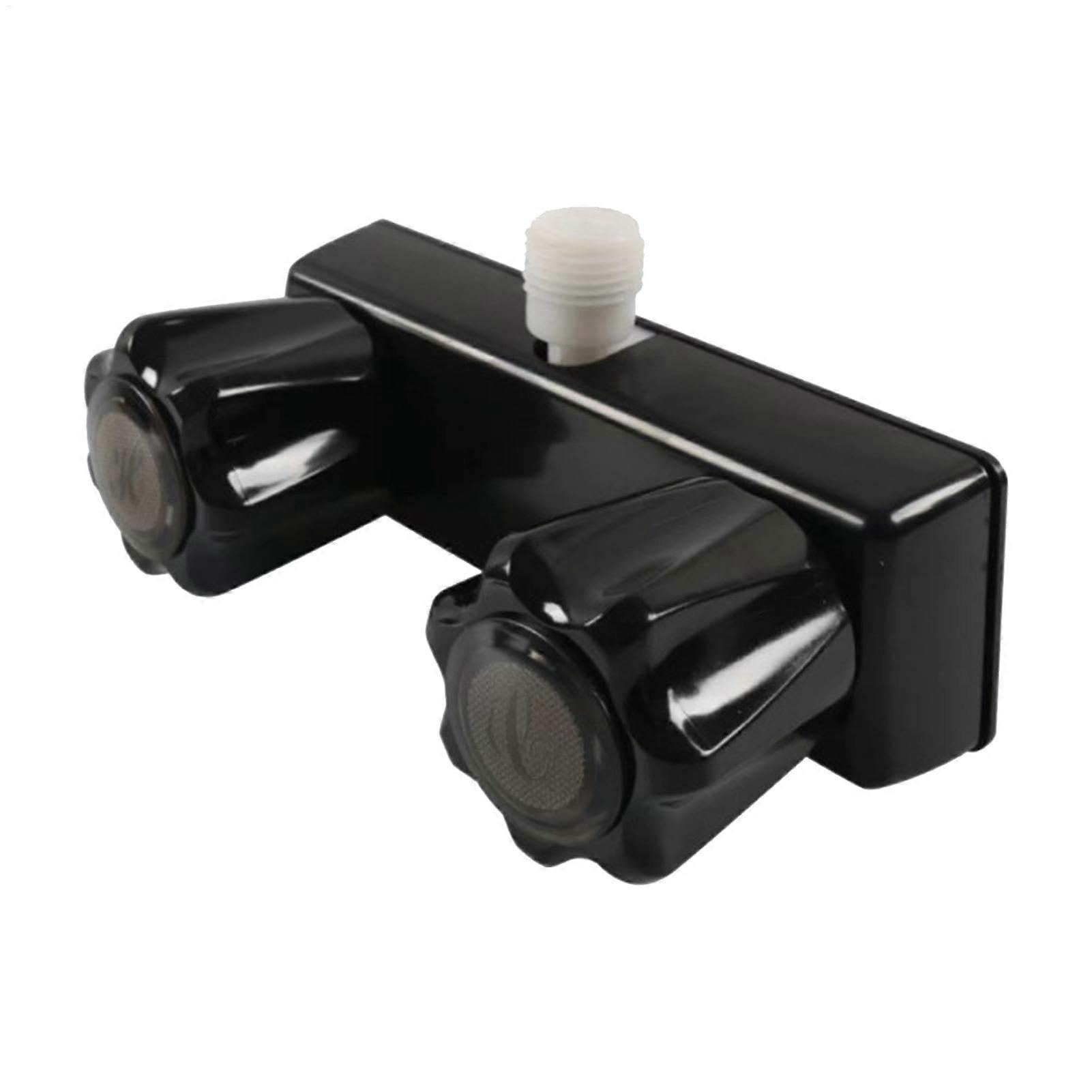 Press the tank with a deviatrum shower, press  Tap with diverter shower – Replacement for 2handle shower faucet in black