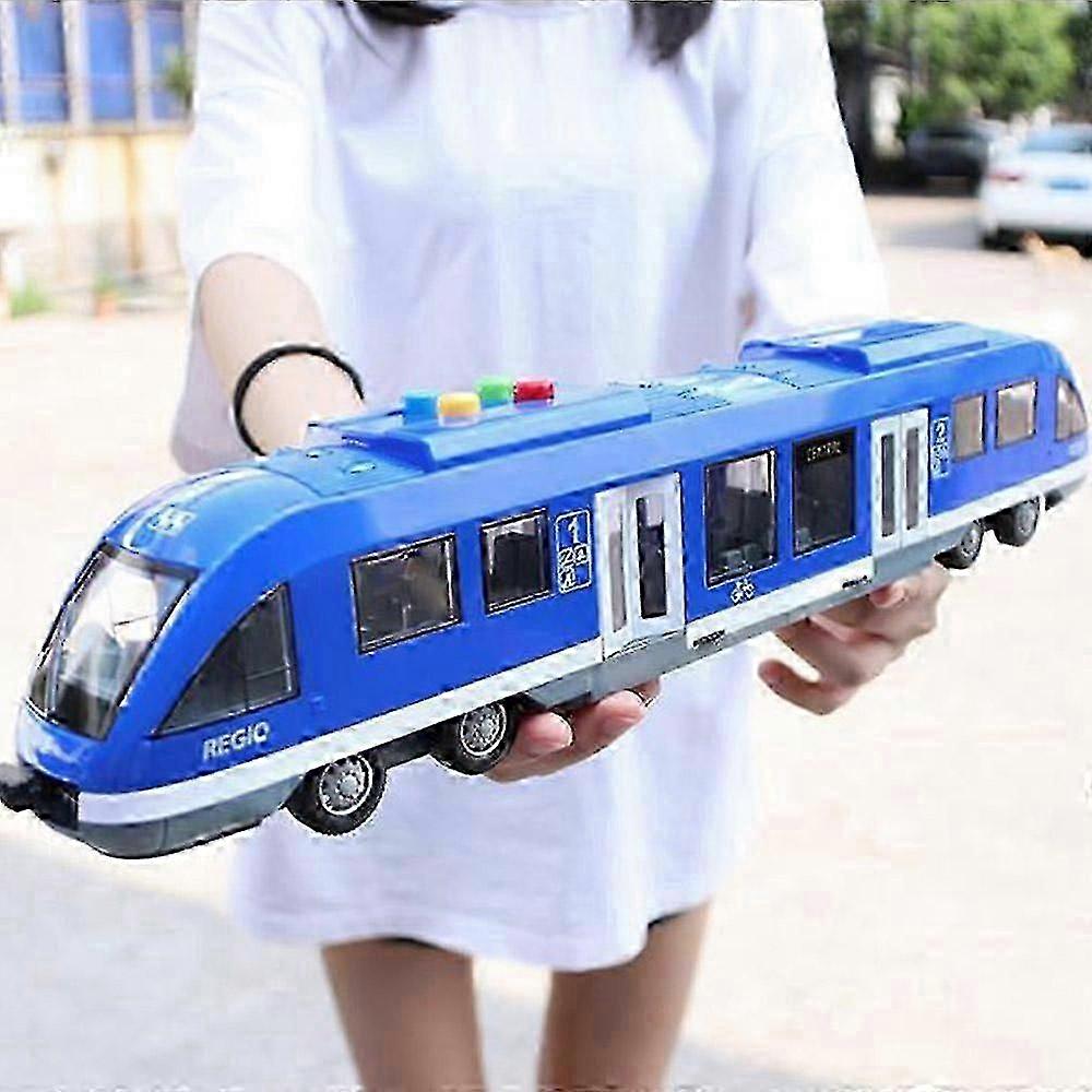 2025 Simulation Urban Subway Toy Car Kids Gift Sound Lighting Simulation Subway Model