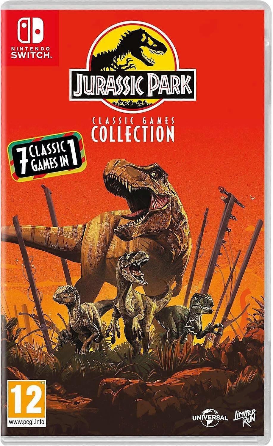Jurassic Park Classic Games Collection Switch Game