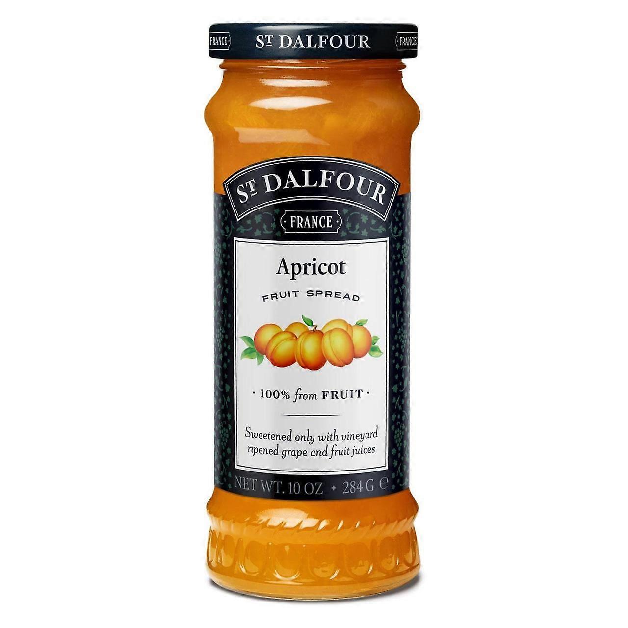 St. Dalfour Healthy Fruit Spread - Apricot - 284g - Pack of 6