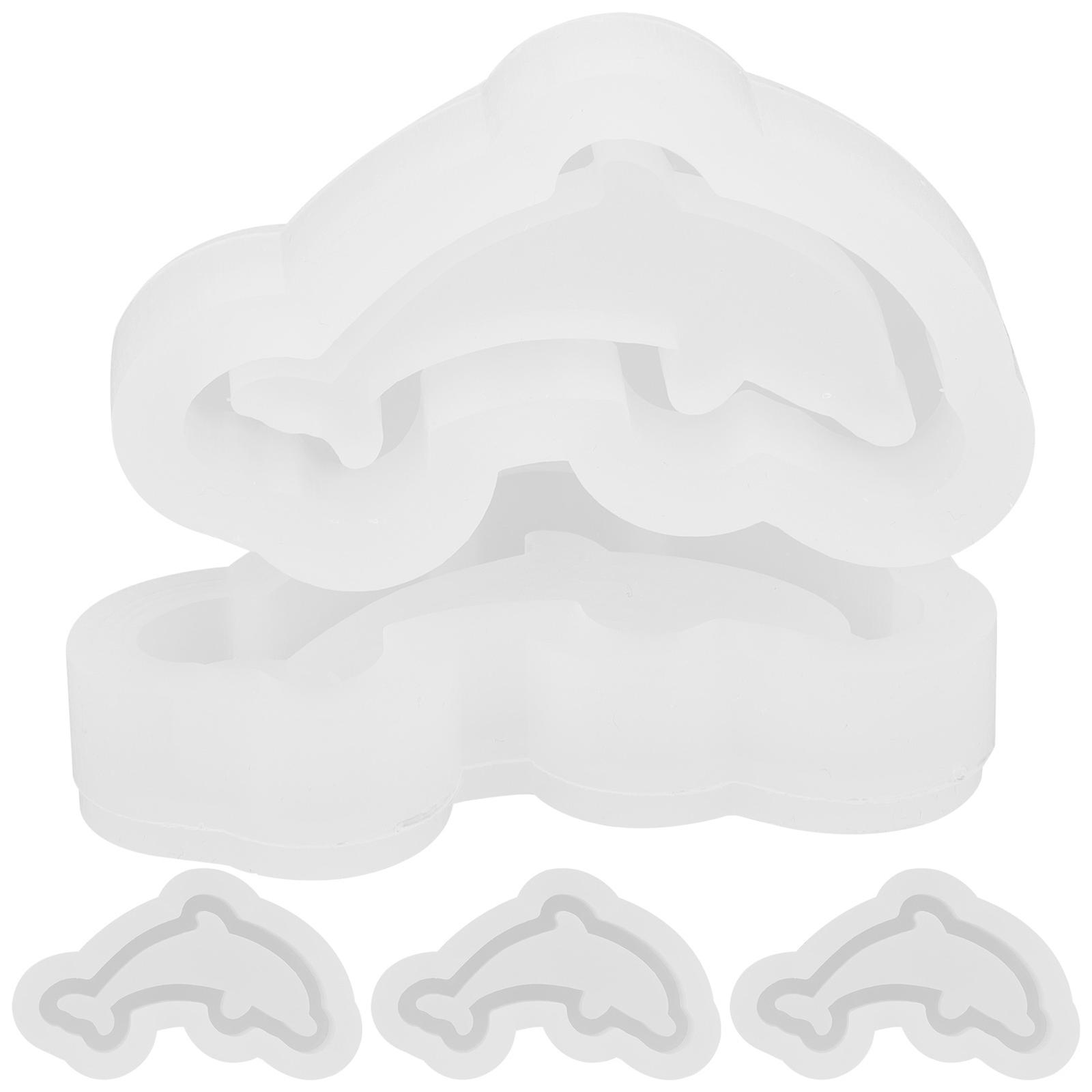 5pcs Flexible Shaker Molds for Keychains   Durable DIY Craft Molds for Unique Charms & Decorative Handicrafts