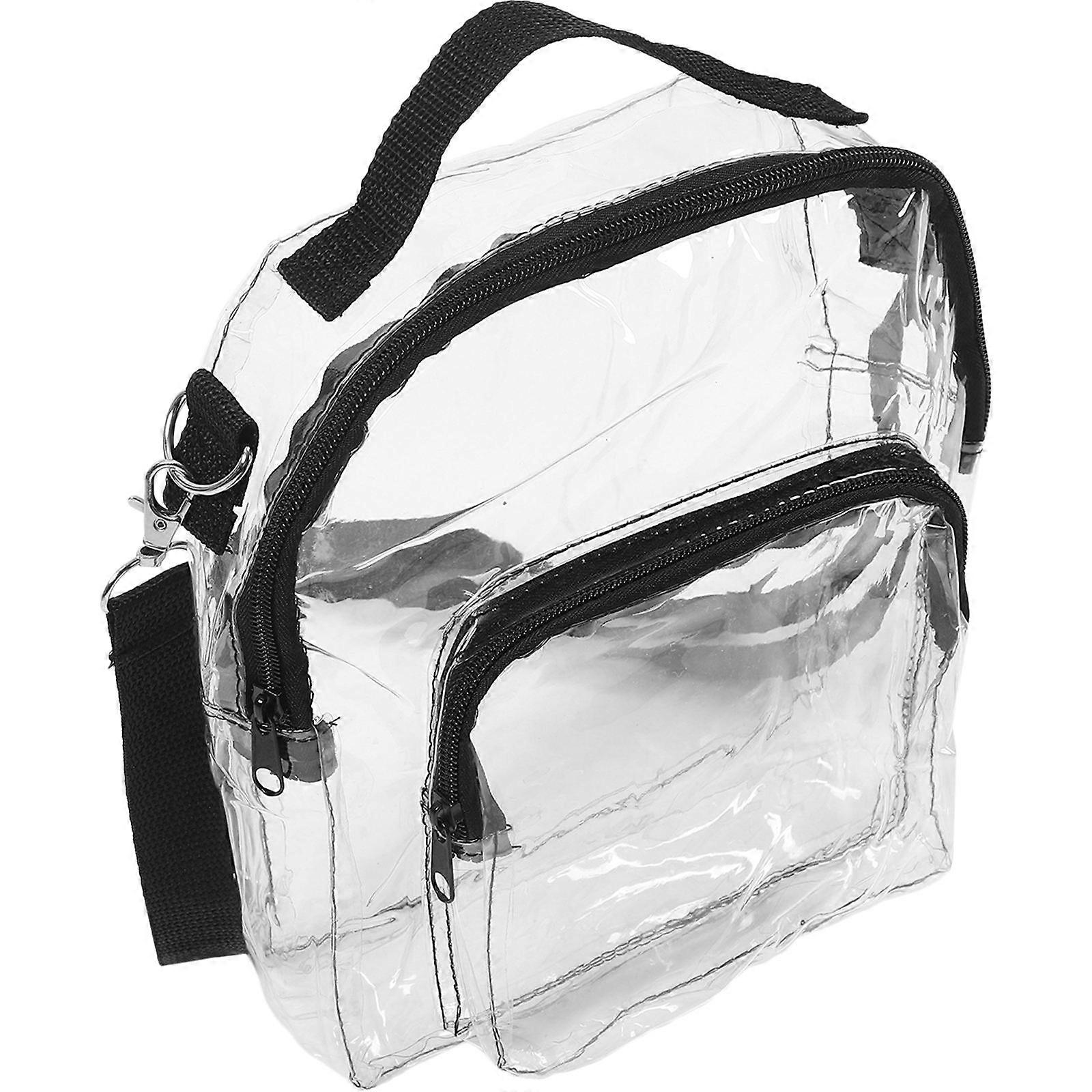 Transparent Crossbody Shoulder Bag for Shopping, Travel & Casual Use – Stylish Handbag with Versatile Storage and Easy Organization