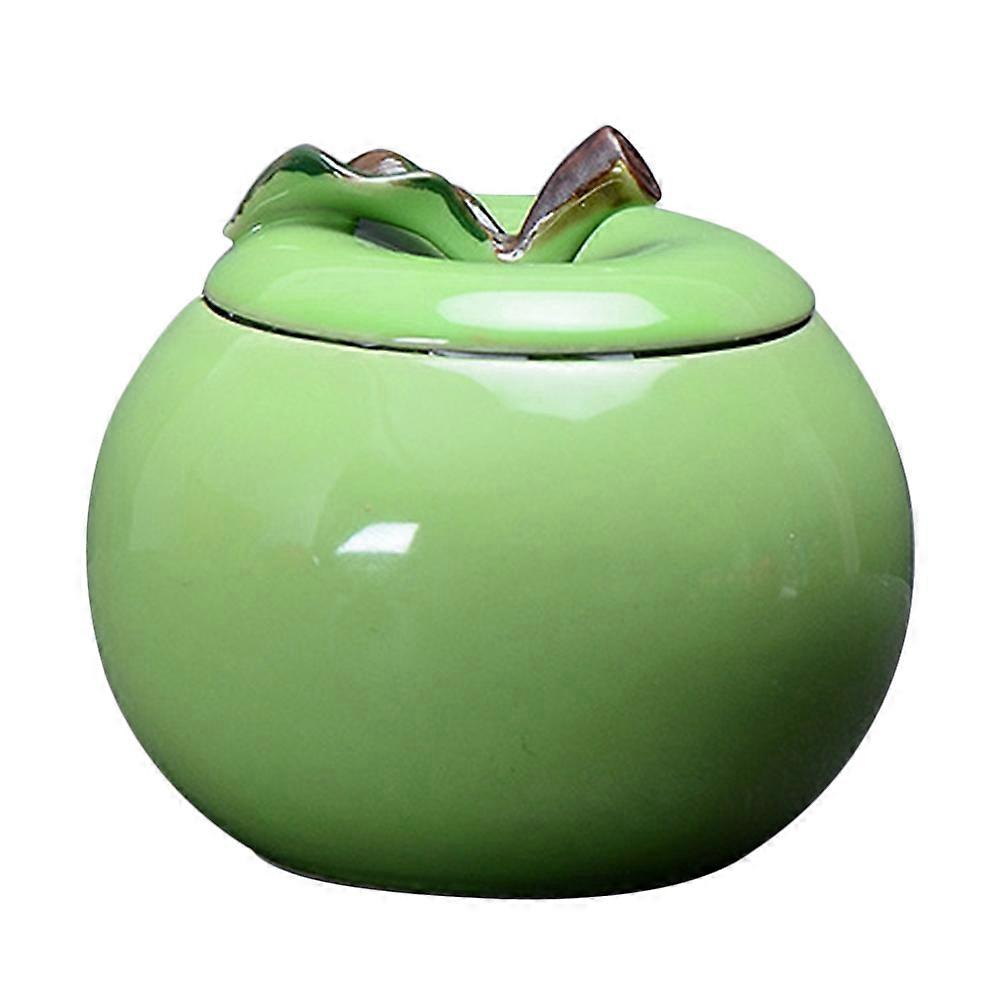 Ceramic Airtight Tea Canister for Loose Tea & Beans – Decorative Kitchen Jar & Storage Container