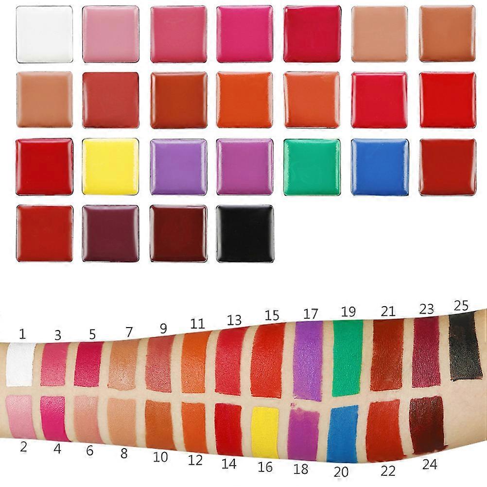 Lip Palette Makeup Tool For Women Perfect For Daily Use And Special Events Square Shape 1Pcs