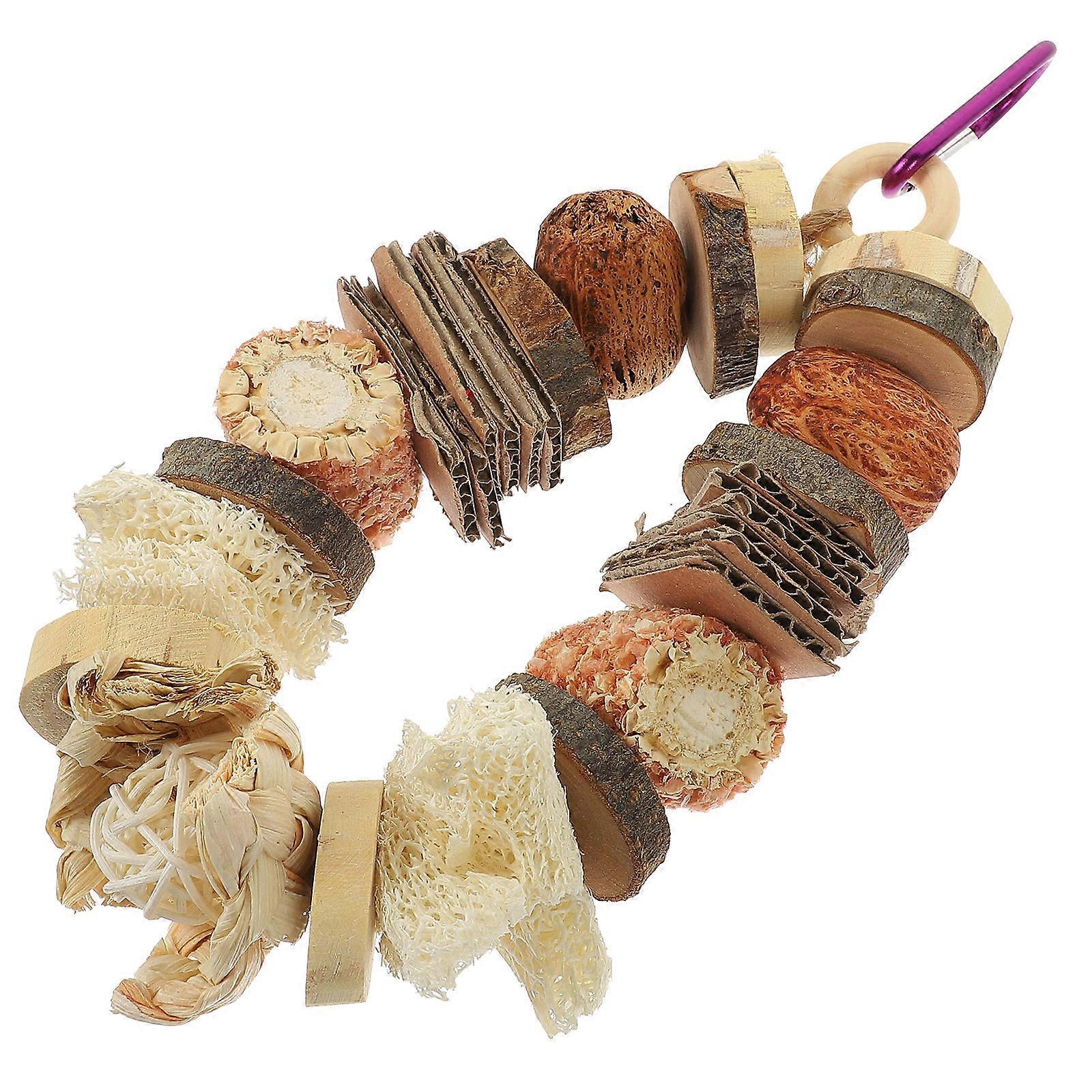 Natural Chew Ball for Small Pets – Promotes Dental Health and Play for Rabbits, Guinea Pigs, and Hamsters