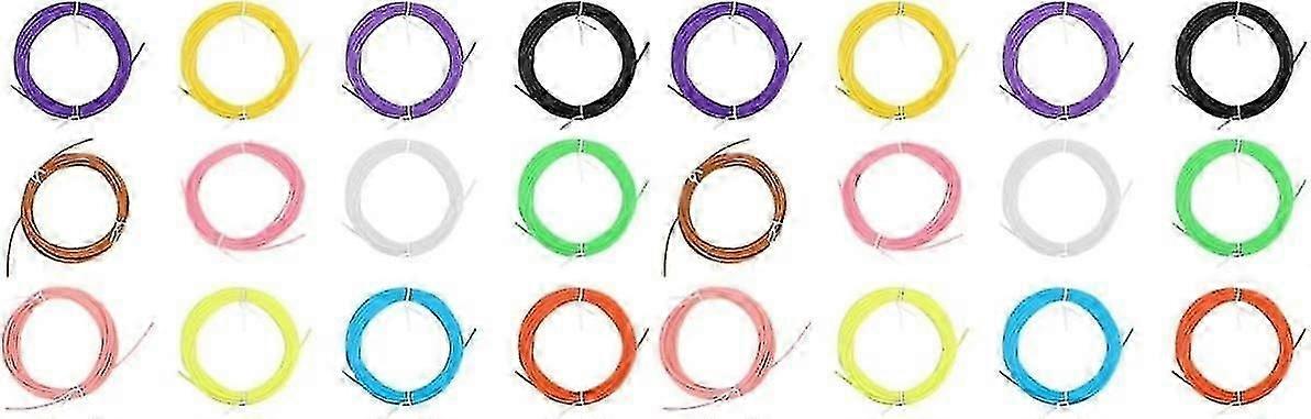 24 Pcs 3d Pen 3d Pen Printing Filament 3d Pen Filament Refills Printing 3d Pen Filament Filament Pla Refills