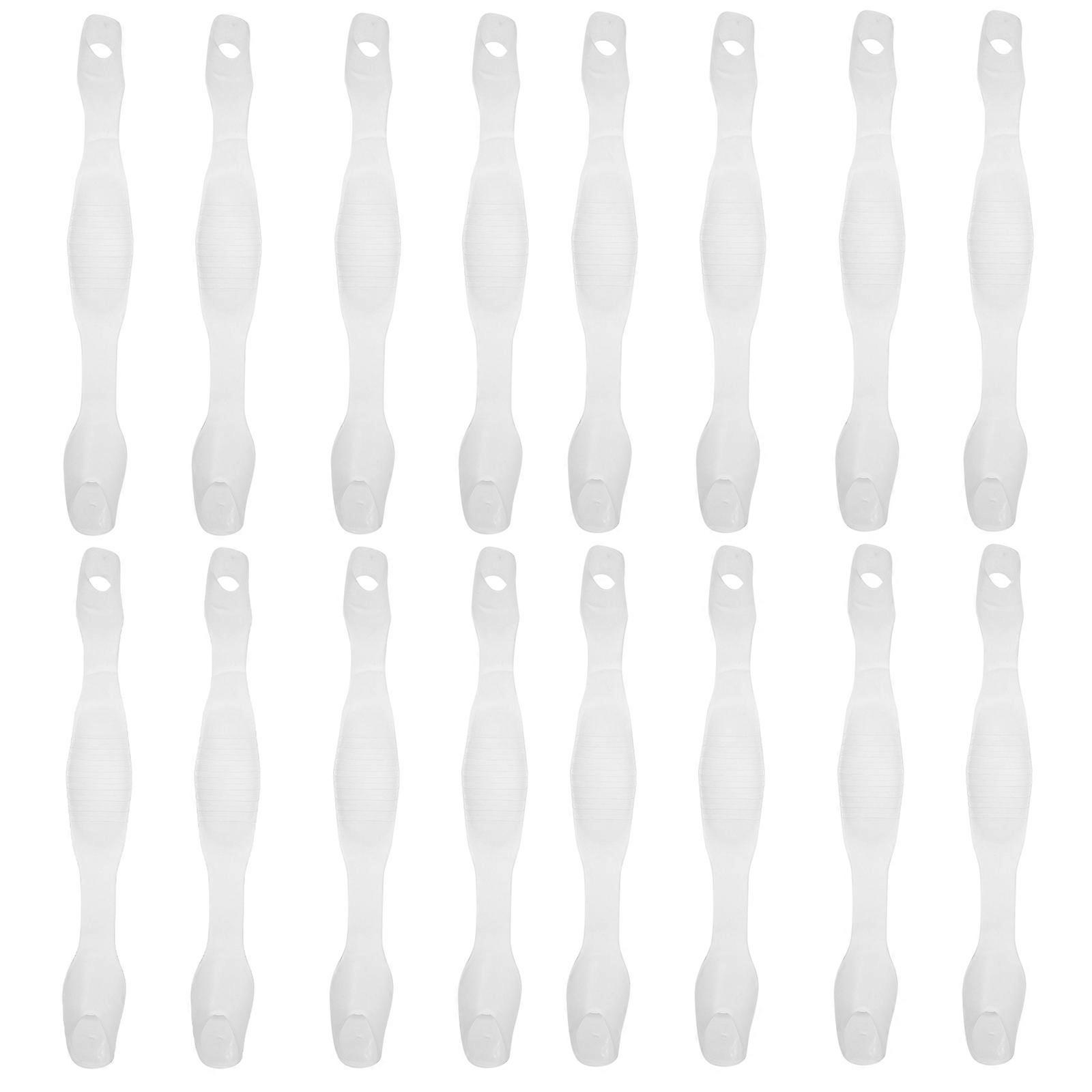 8 Pairs Silicone Toe Spreaders Toe Alignment Walking Stability Improvement Soft Foot Spacers