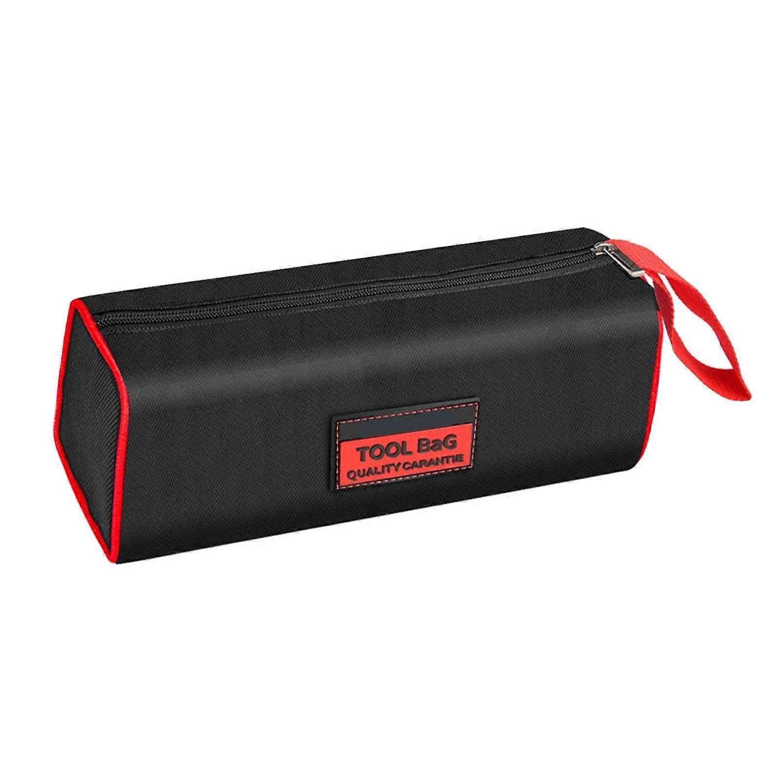 Stable storage pouch for canvas tools with multiple compartments and a strong grip for electricians, single layer XL, single layer XL