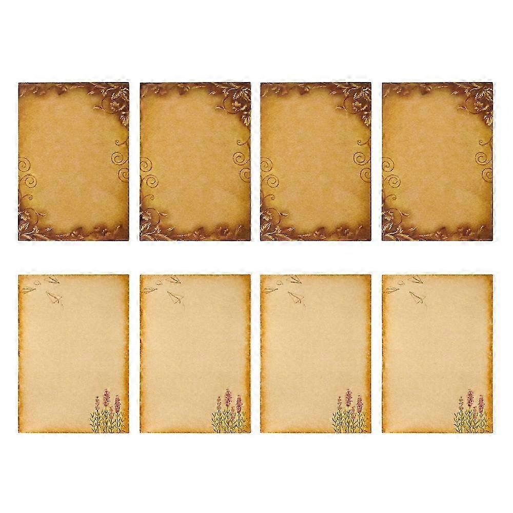 48 Sheets of Vintage Design A5 Paper - Antique Style for Invitations, Letters & Christmas Cards - Perfect for DIY Projects